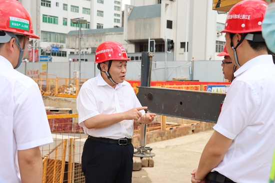 刘勃在南宁开展系列商务活动并检查指导南宁区域部分项目